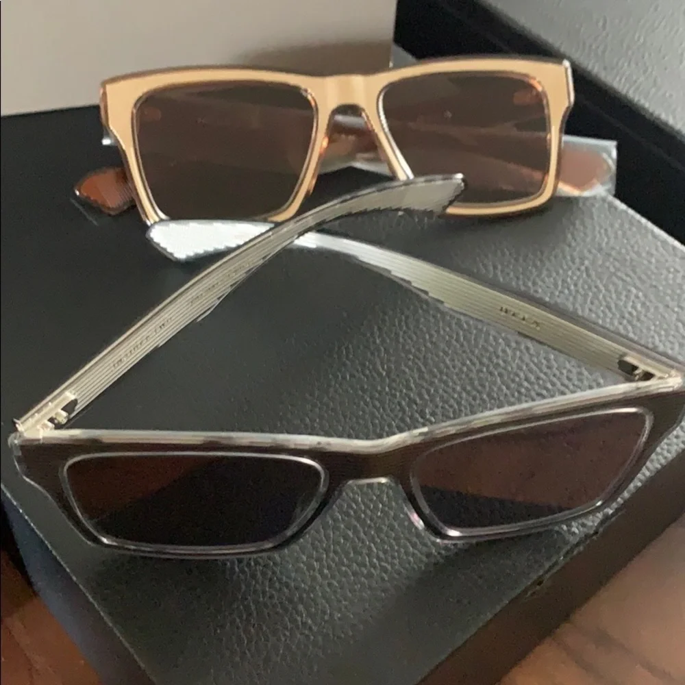 ⭐️ DITA Insider 2 Crystal Brown Sunglasses